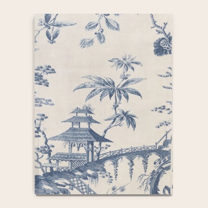 Jean Baptiste Pillement Chinoiserie Toile de Jouy Notebook Gallery Image 4