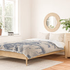 Jean Baptiste Pillement Chinoiserie Toile de Jouy Duvet Cover Gallery Image 2