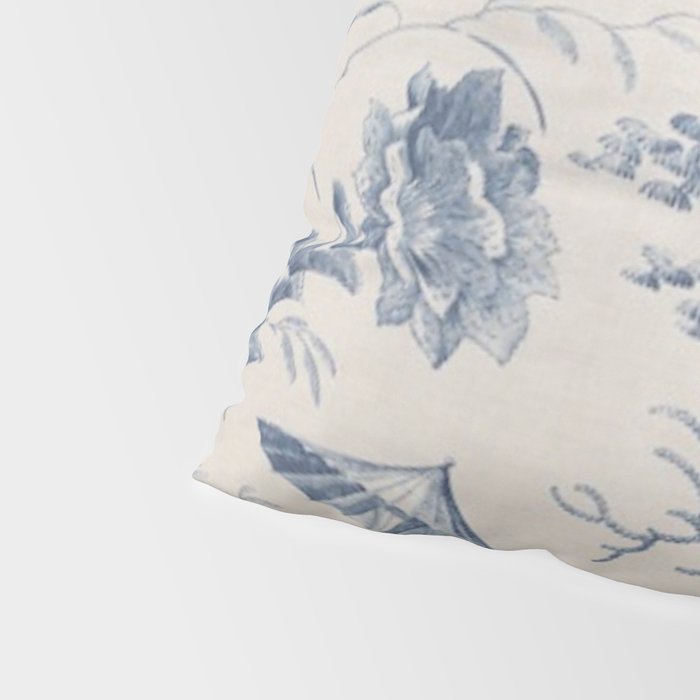 Jean Baptiste Pillement Chinoiserie Toile de Jouy Pillow Sham Gallery Image 4