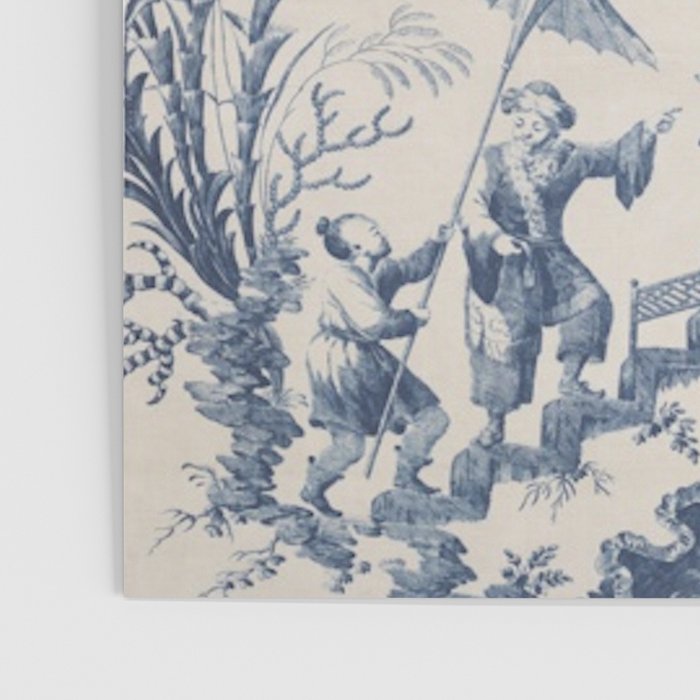 Jean Baptiste Pillement Chinoiserie Toile de Jouy Poster Gallery Image 3