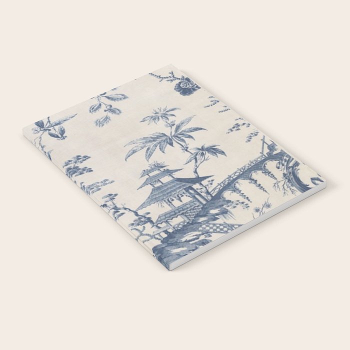 Jean Baptiste Pillement Chinoiserie Toile de Jouy Notebook Gallery Image 2