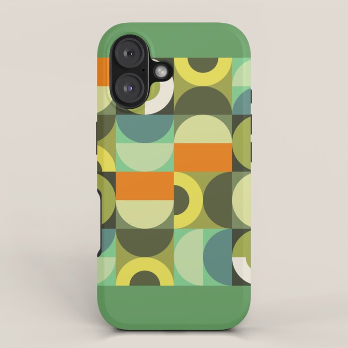 Modern Geometric 90B iPhone Case Gallery Image 1