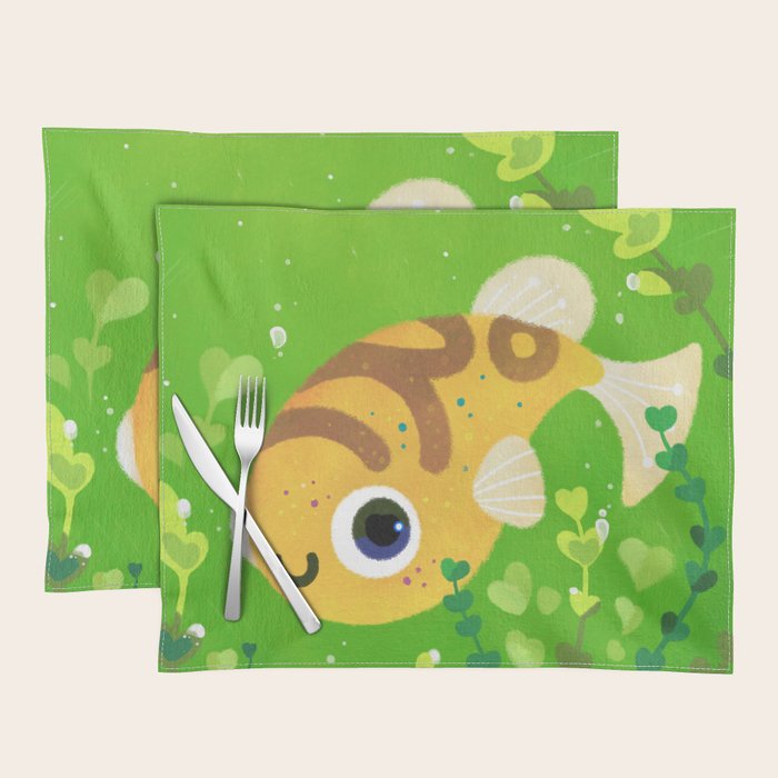 Dwarf puffer Placemat Gallery Image 1