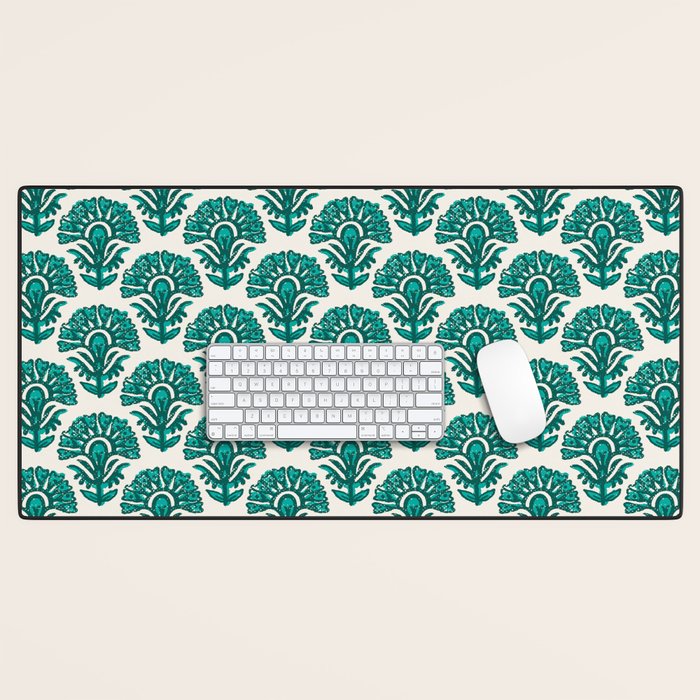 MACHA TEAL Desk Mat Gallery Image 1