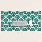 MACHA TEAL Desk Mat Gallery Image 1