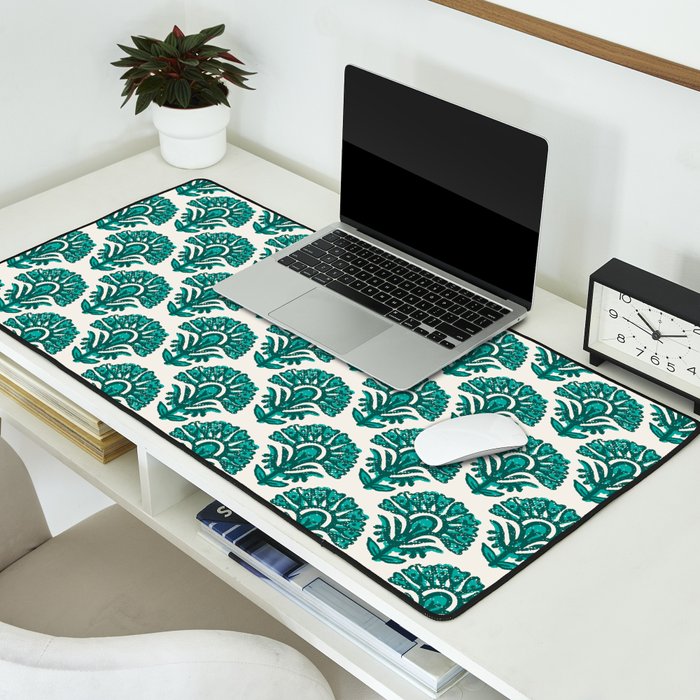 MACHA TEAL Desk Mat Gallery Image 2