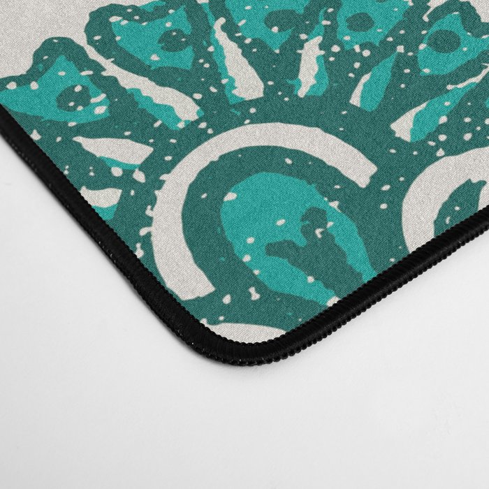 MACHA TEAL Desk Mat Gallery Image 4