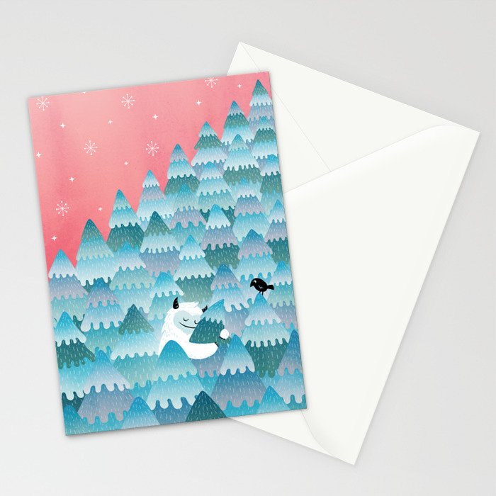 Tree Hugger Stationery Card Gallery Image 2