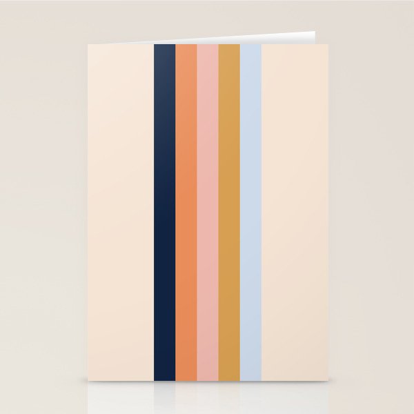 Retro stripes #2 Stationery Card Gallery Image 2