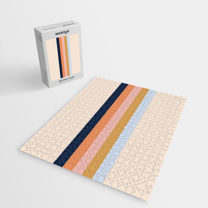 Retro stripes #2 Jigsaw Puzzle Gallery Image 2