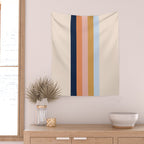 Retro stripes #2 Wall Tapestry Gallery Image 2