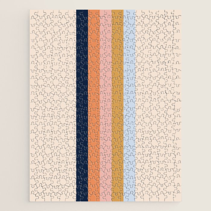 Retro stripes #2 Jigsaw Puzzle Gallery Image 1