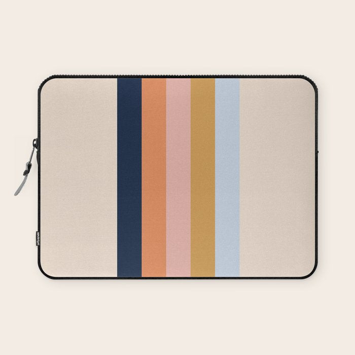 Retro stripes #2 Laptop Sleeve Gallery Image 1