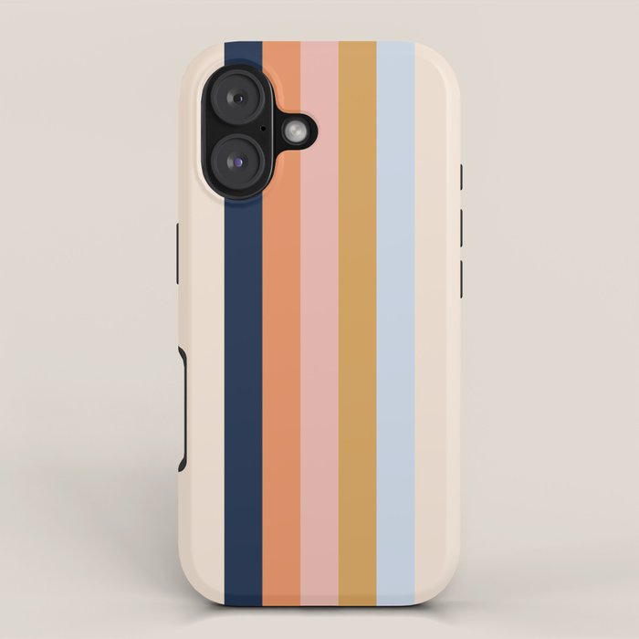 Retro stripes #2 iPhone Case Gallery Image 1