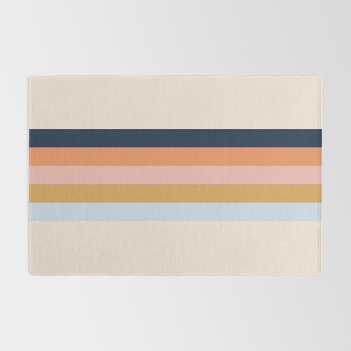 Retro stripes #2 Rug Gallery Image 2
