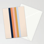 Retro stripes #2 Stationery Card Gallery Image 2
