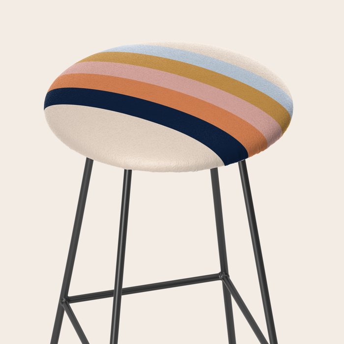 Retro stripes #2 Stool Gallery Image 2