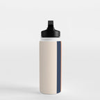 Retro stripes #2 Water Bottle Gallery Image 3