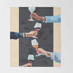 Cheers 6 Throw Blanket Gallery Image 2