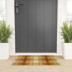 AGED GOLDEN DAMASK Shabby Chic  Welcome Mat Gallery Image 3