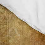 AGED GOLDEN DAMASK Shabby Chic  Comforter Gallery Image 4