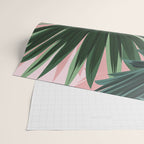 Pink and green palm trees Wrapping Paper Gallery Image 2