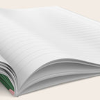 Pink and green palm trees Notebook Gallery Image 2