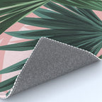 Pink and green palm trees Rug Gallery Image 4