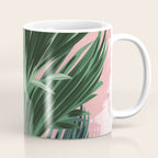 Pink and green palm trees Coffee Mug Gallery Image 1