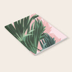 Pink and green palm trees Notebook Gallery Image 2