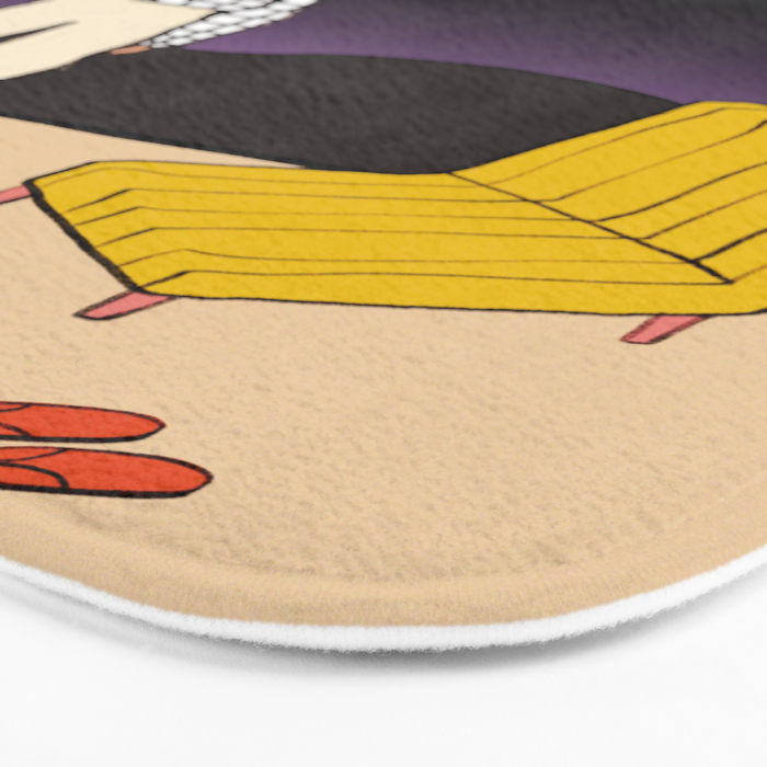 FULL MOON MOUNTAIN Bath Mat Gallery Image 3