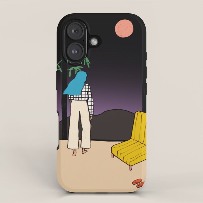 FULL MOON MOUNTAIN iPhone Case Gallery Image 1