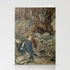 Art by Arthur Rackham for "Irish Fairy Tales," 1920 Stationery Card Gallery Image 2
