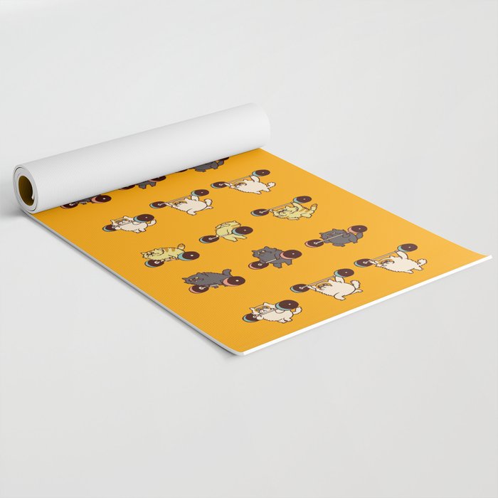 Olympic Lifting Cat Yoga Mat Gallery Image 2