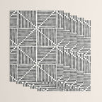 Rook in Black and White Wrapping Paper Gallery Image 3