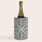 Rook in Black and White Wine Chiller Gallery Image 3