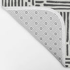 Rook in Black and White Bath Mat Gallery Image 2