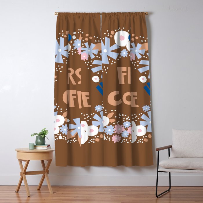 First coffee Window Curtain Gallery Image 5