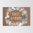 First coffee Rug Gallery Image 2