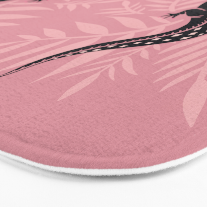 Crocodile - Dusty Rose Palette Bath Mat Gallery Image 3