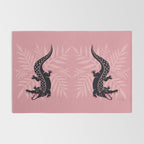 Crocodile - Dusty Rose Palette Rug Gallery Image 2