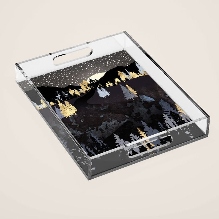 Evening Sky Acrylic Tray Gallery Image 1