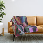 Collected Light 07 Throw Blanket Gallery Image 1