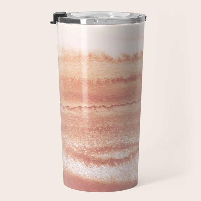 WITHIN THE TIDES BURNISH EARTH by Monika Strigel Travel Mug Gallery Image 3
