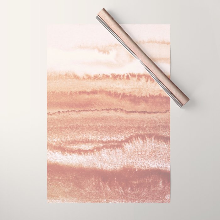 WITHIN THE TIDES BURNISH EARTH by Monika Strigel Wrapping Paper Gallery Image 1