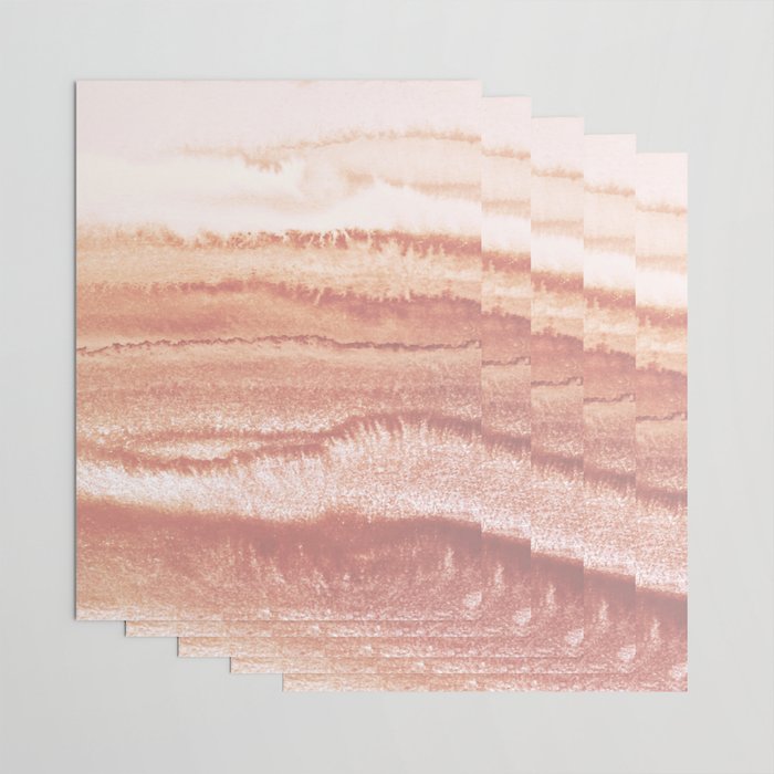 WITHIN THE TIDES BURNISH EARTH by Monika Strigel Wrapping Paper Gallery Image 3