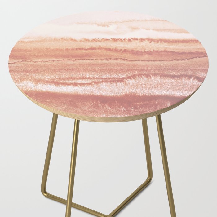 WITHIN THE TIDES BURNISH EARTH by Monika Strigel Side Table Gallery Image 2