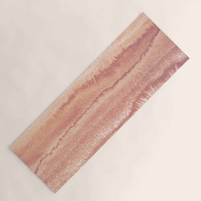 WITHIN THE TIDES BURNISH EARTH by Monika Strigel Yoga Mat Gallery Image 1