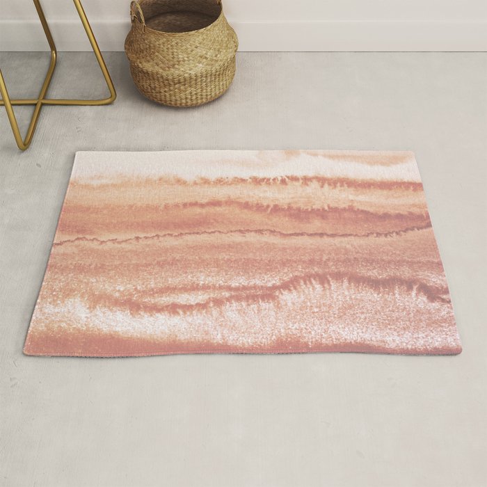 WITHIN THE TIDES BURNISH EARTH by Monika Strigel Rug Gallery Image 1