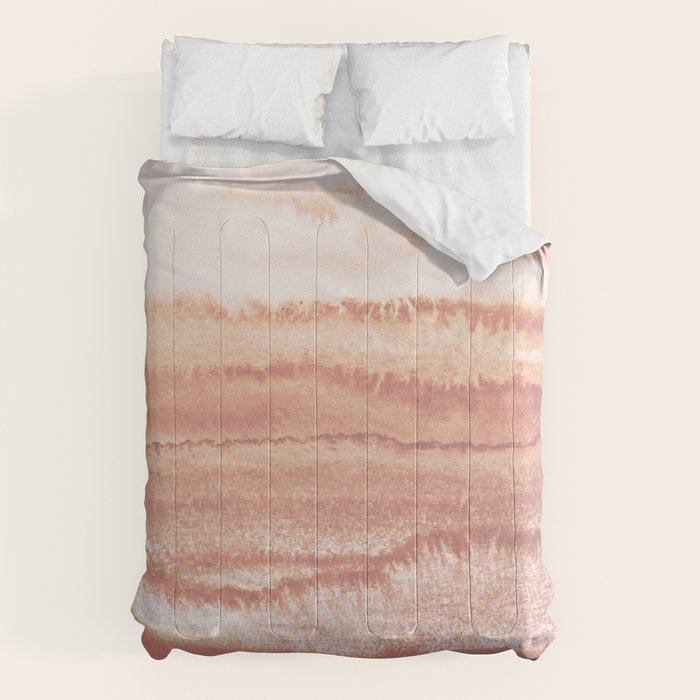 WITHIN THE TIDES BURNISH EARTH by Monika Strigel Comforter Gallery Image 1